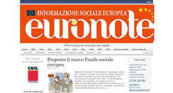 Desktop Screenshot of euronote.it